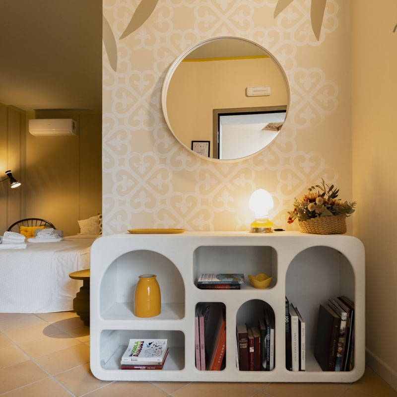 Dolcevita Egadi Resort Comfort Room Argilla Libreria