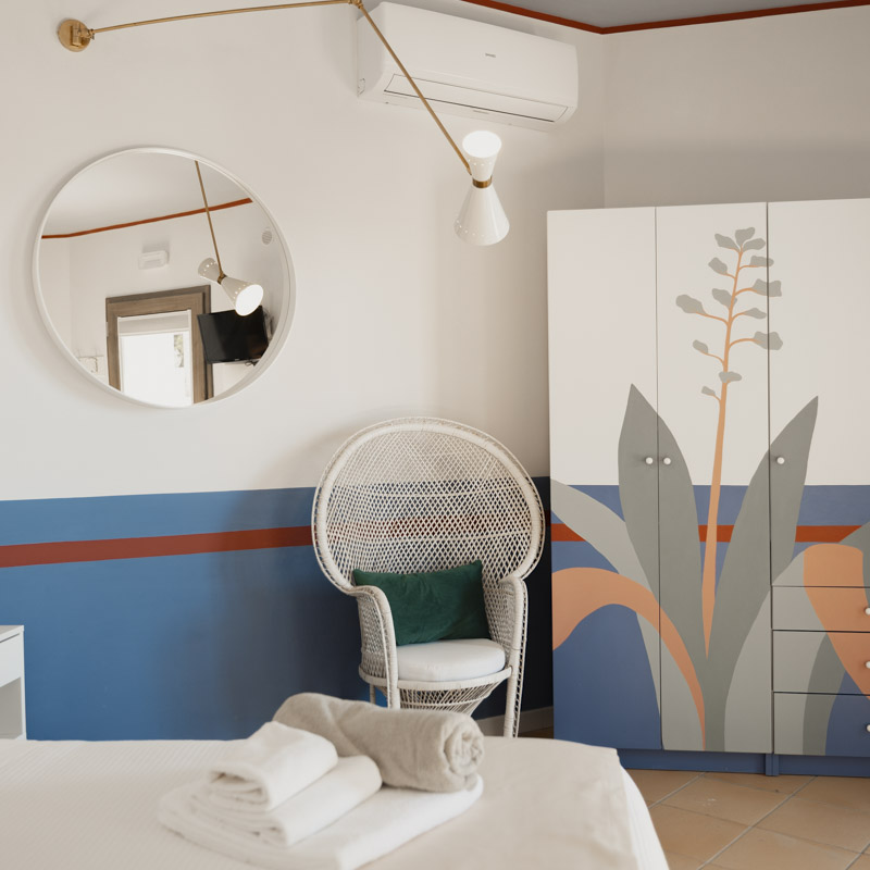 Dolcevita Egadi Resort Deluxe Seaview Room Burgarella Angolo Relax