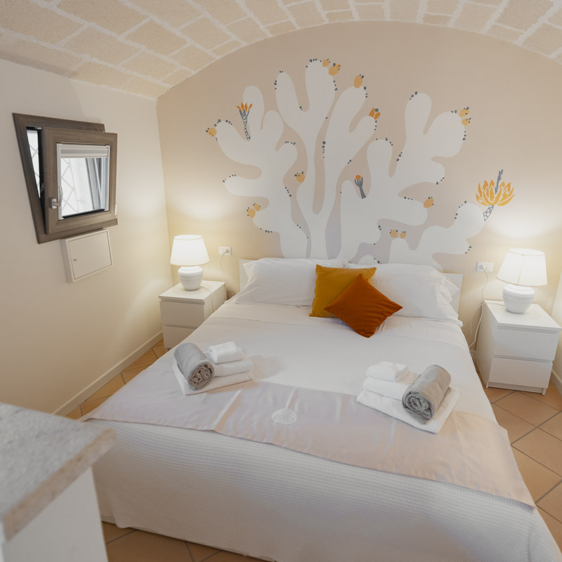 Dolcevita Egadi Resort Deluxe Seaview Room Cisterna Letto