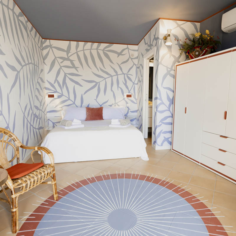 Dolcevita Egadi Resort Deluxe Terrace Sea View Room Letto