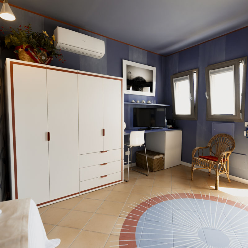 Dolcevita Egadi Resort Deluxe Terrace Sea View Room Stanza