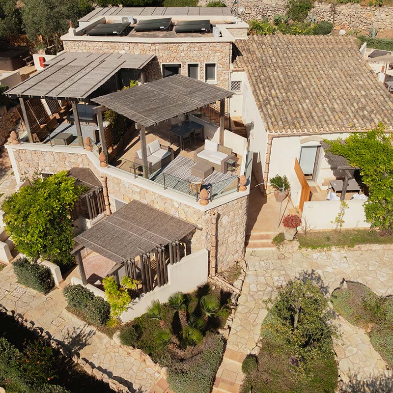 Dolcevita Egadi Resort Deluxe Terrace Sea View Room vista aerea