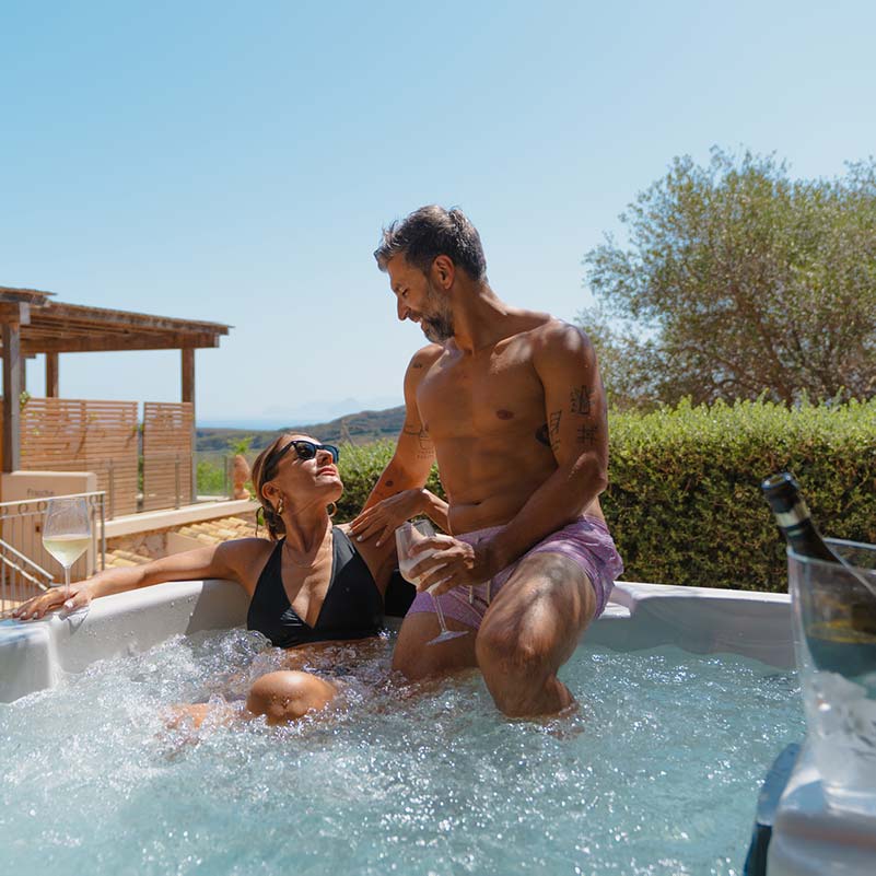 Dolcevita Egadi Resort Jacuzi Suite Stanza Idromassaggio